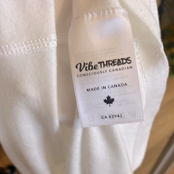 LOTUS Tee - tencel and organic cotton top (white) - Picture 6 of 9